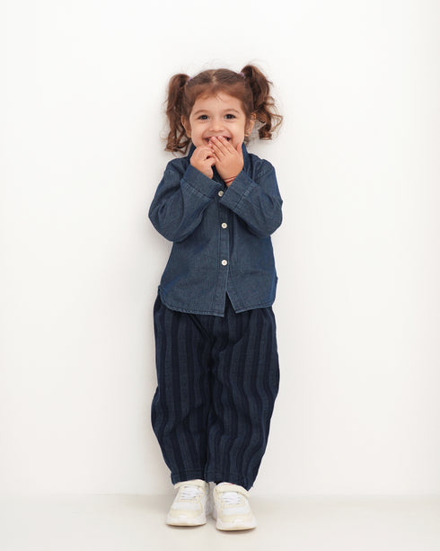CAMASA BLEUMARIN DIN DENIM